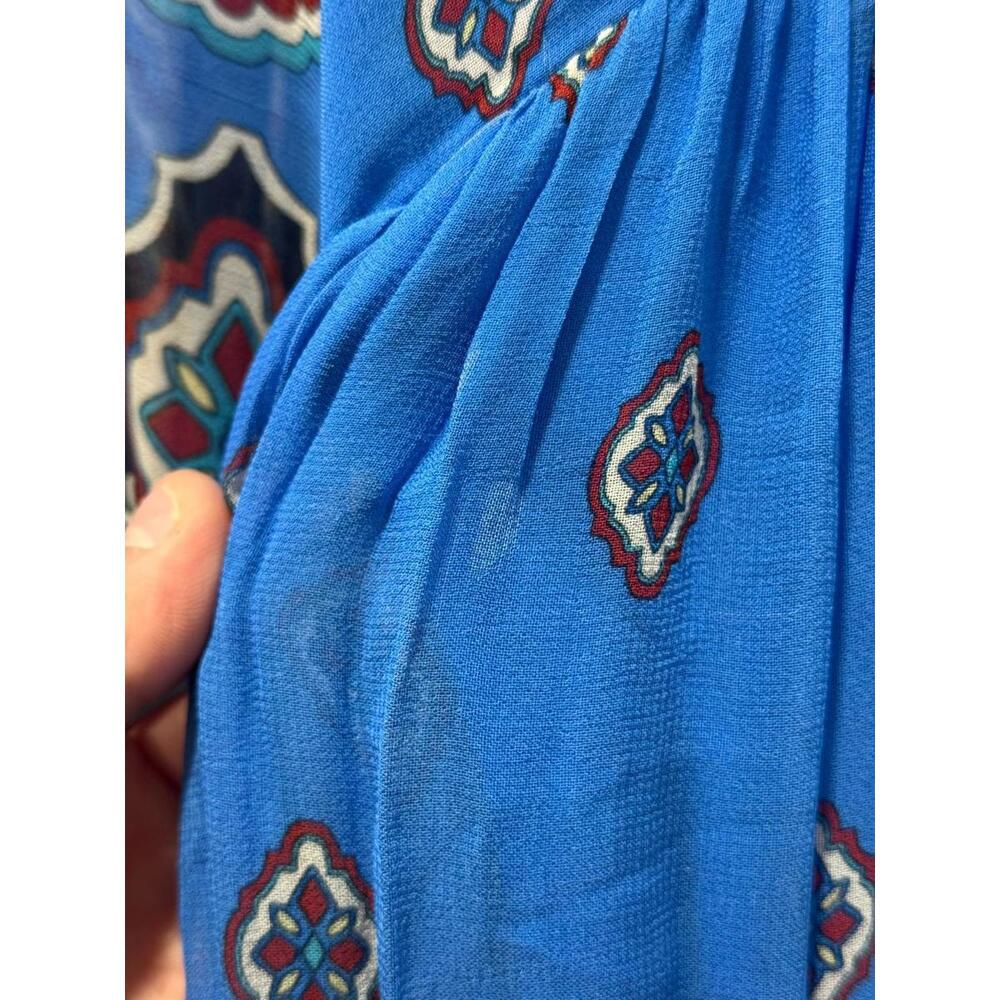 FARM Rio Anika Tiles Maxi Dress Size L Multicolor - Picture 15 of 16